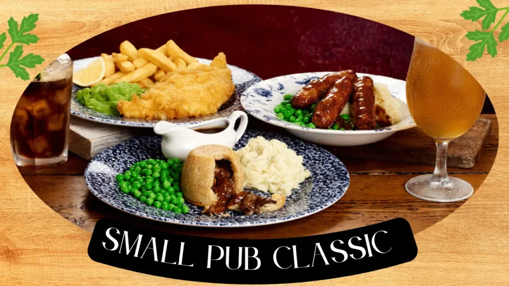 Wetherspoons Small Pub Classics Menu