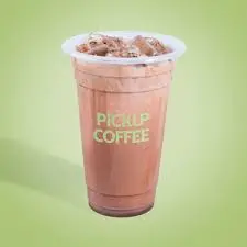 pickup dark chocolate latte