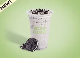 pickup coffee oreo milk