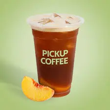 pickup coffee PEACH ICED TEA