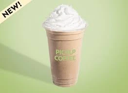 pickup coffee white mocha frappe